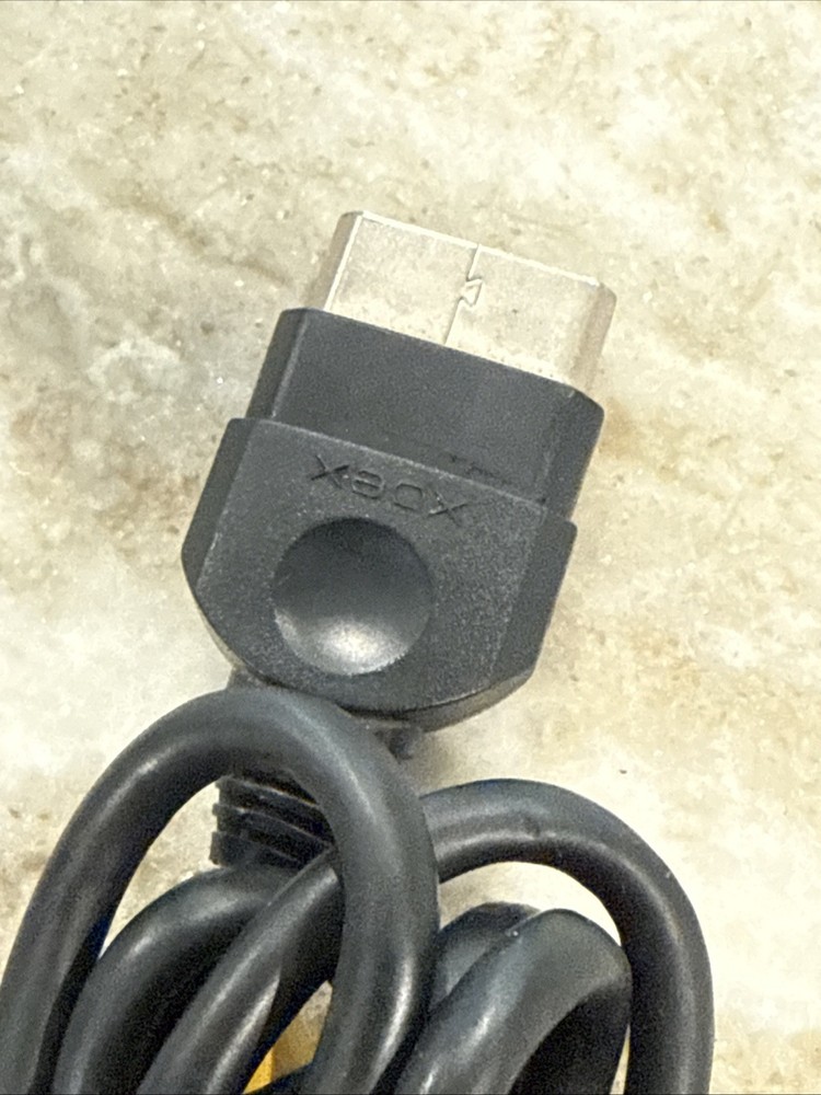 Original Xbox OEM Authentic RCA AV Audio Video Cable Cord TESTED