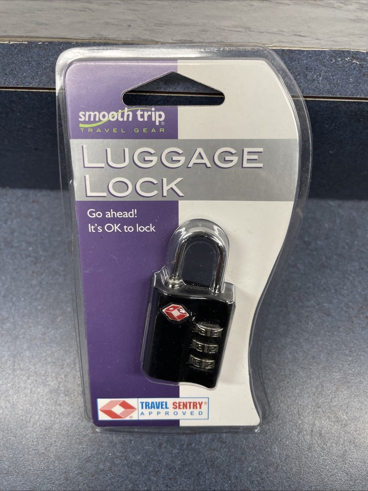 Smooth Trip Luggage Lock New