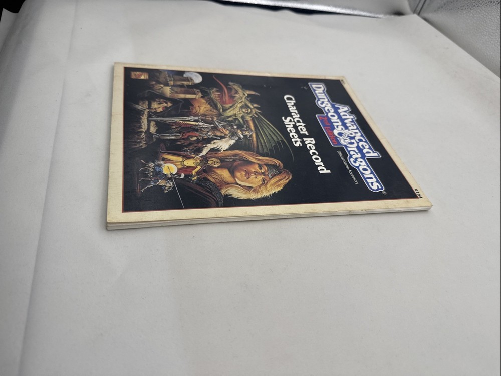 TSR Advanced D&D Dungeons and Dragons 2nd Ed Character Record Sheets