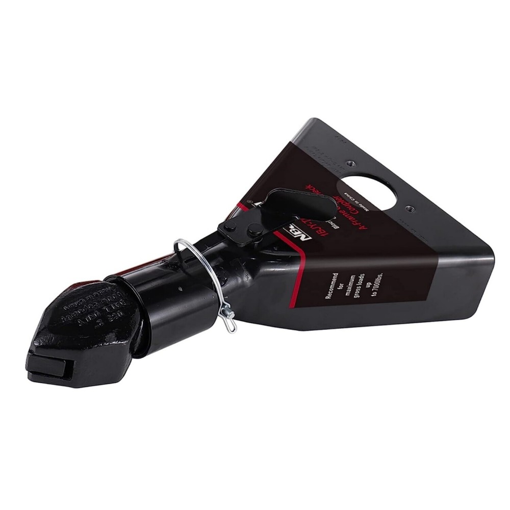2" Forged A-Frame Trailer Coupler with Trigger Latch SAE Class IV 7000 lb