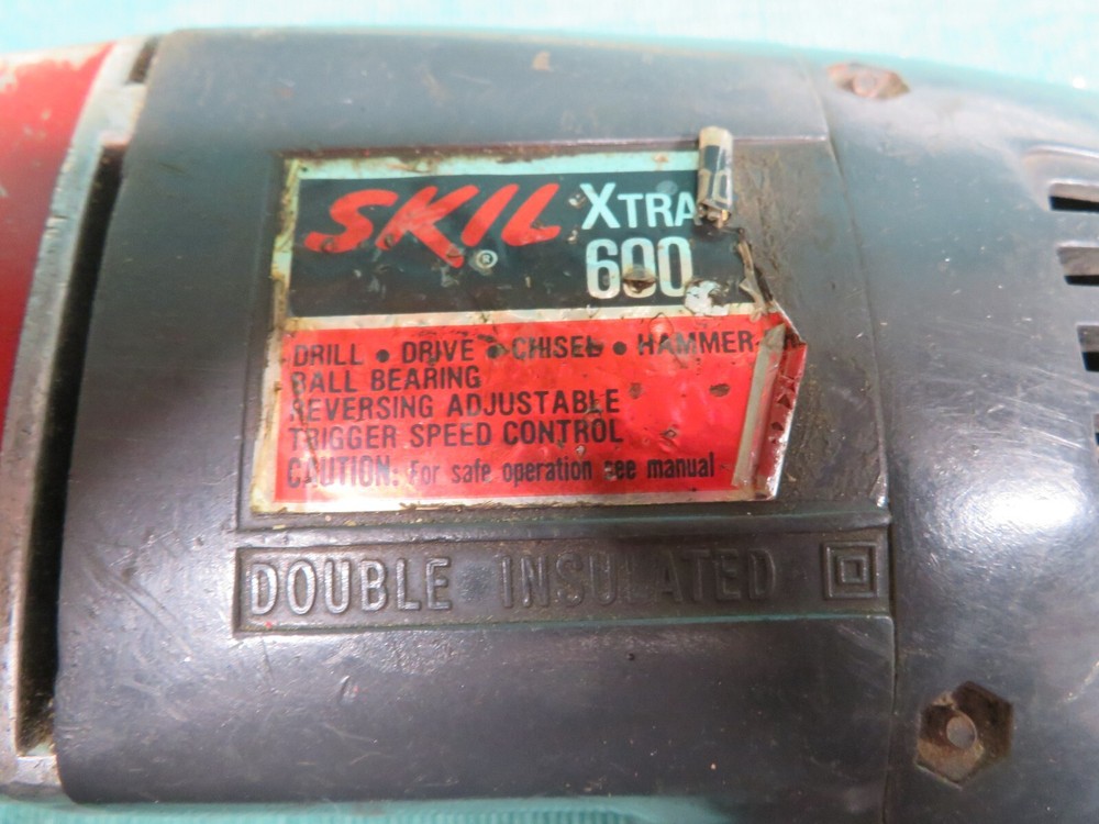 Skil Xtra Tool 600 Multi Purpose Electric Drill 1/2 in 12.7mm Variable Speed