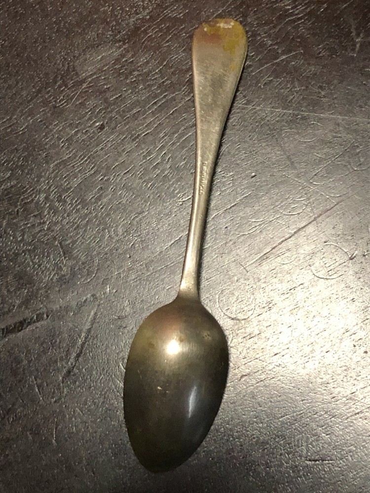 Vtg. Spoon Standard COMMODOR W.S. SCHLEY 4 1/2" silverplate