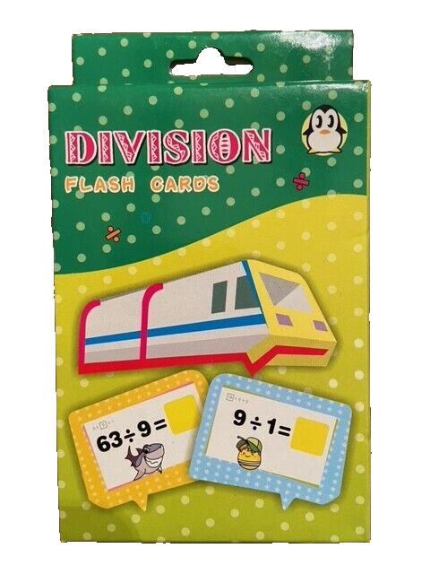 Division Flash Cards