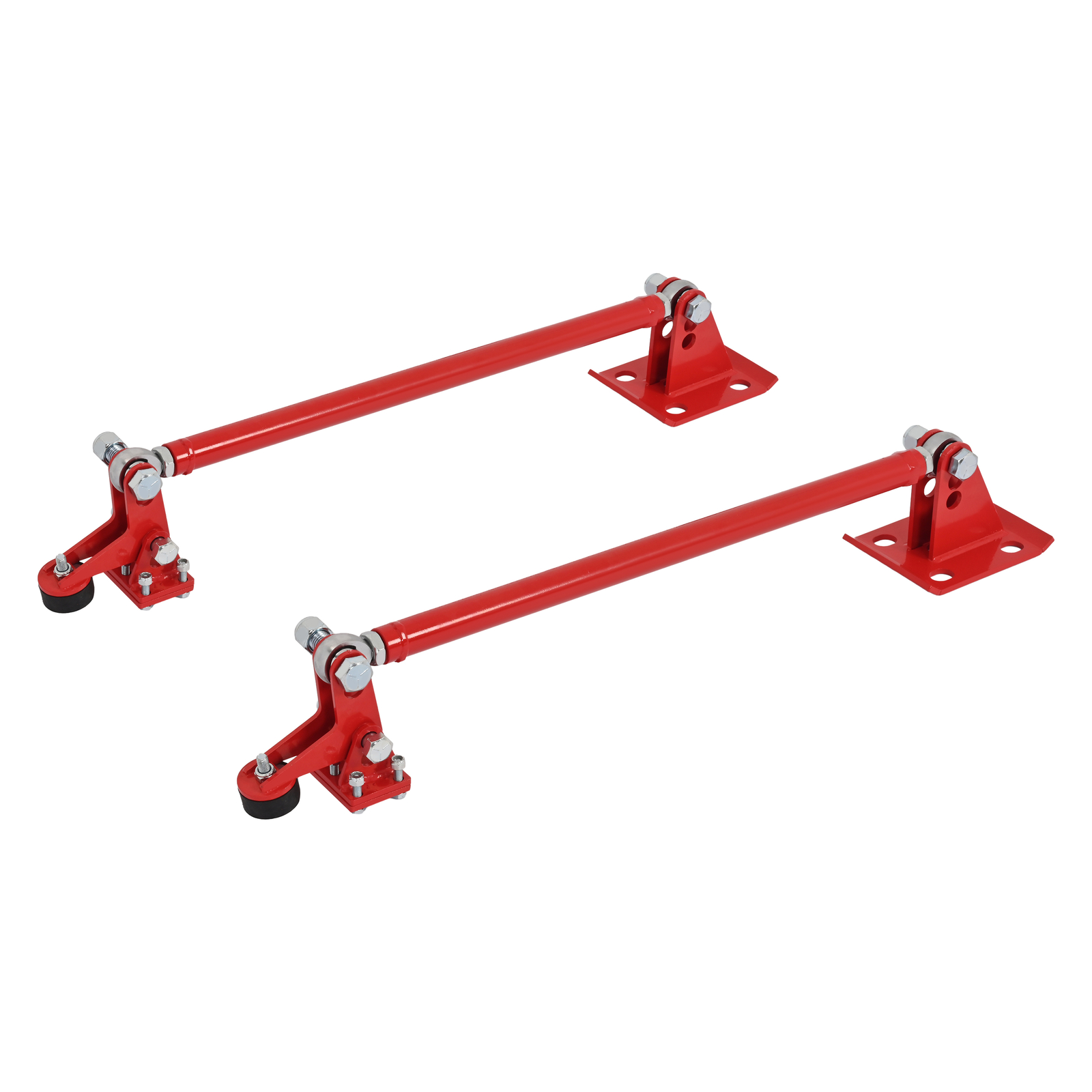 Traction Tie Bars For Chevrolet Silverado GMC Sierra 1999-2018 Red 2WD 4WD