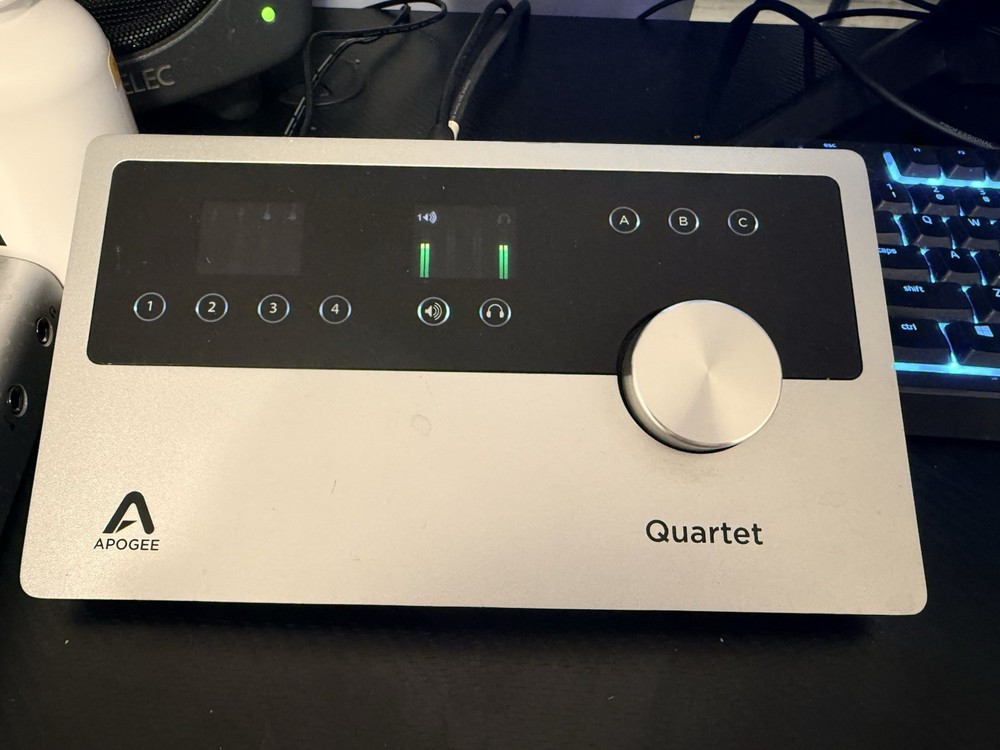 apogee quartet audio interface