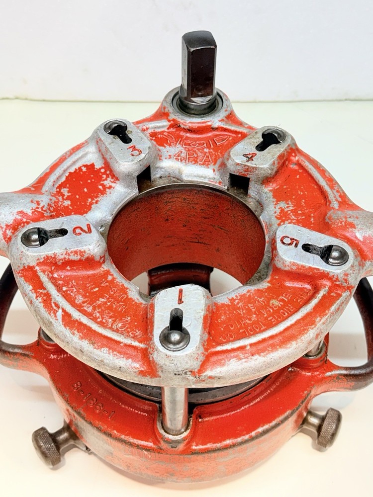 RIDGID 4P-A POWER THREADING/ GEARED PIPE THREADER 2-1/2" - 4" #5