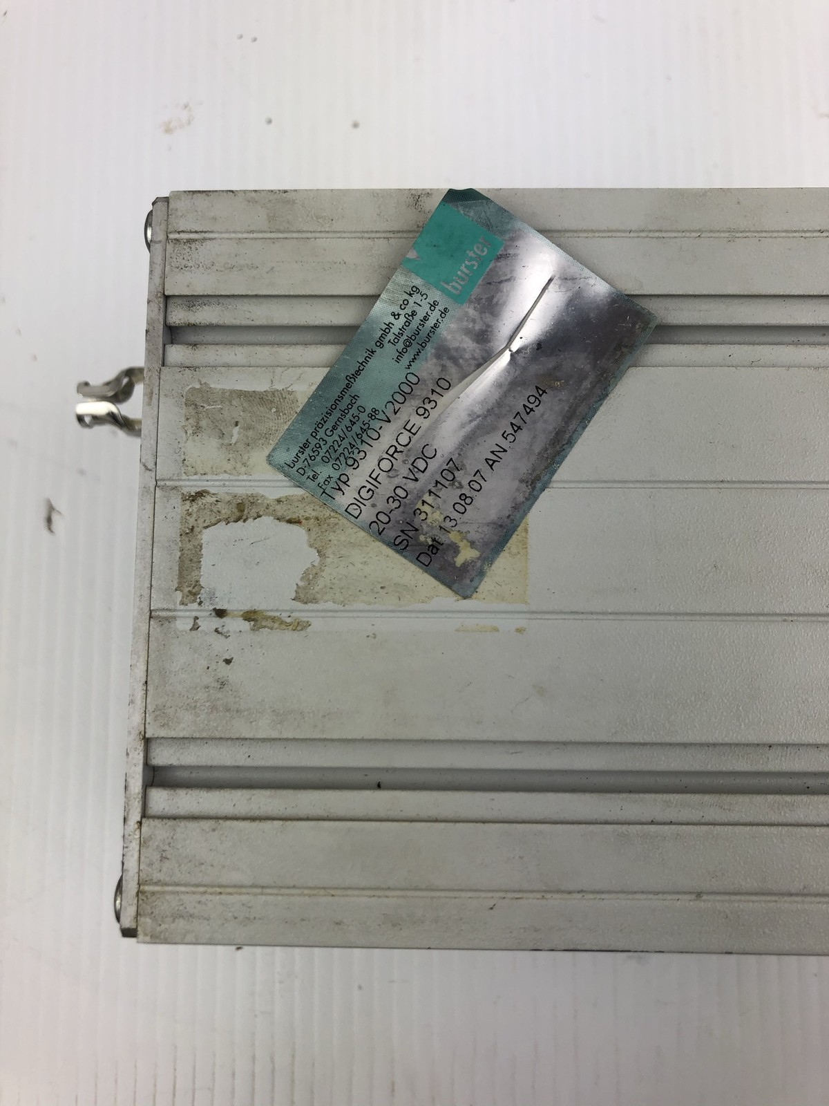 Burster 9310-V2000 Digiforce 9310 20-30VDC Module 311107