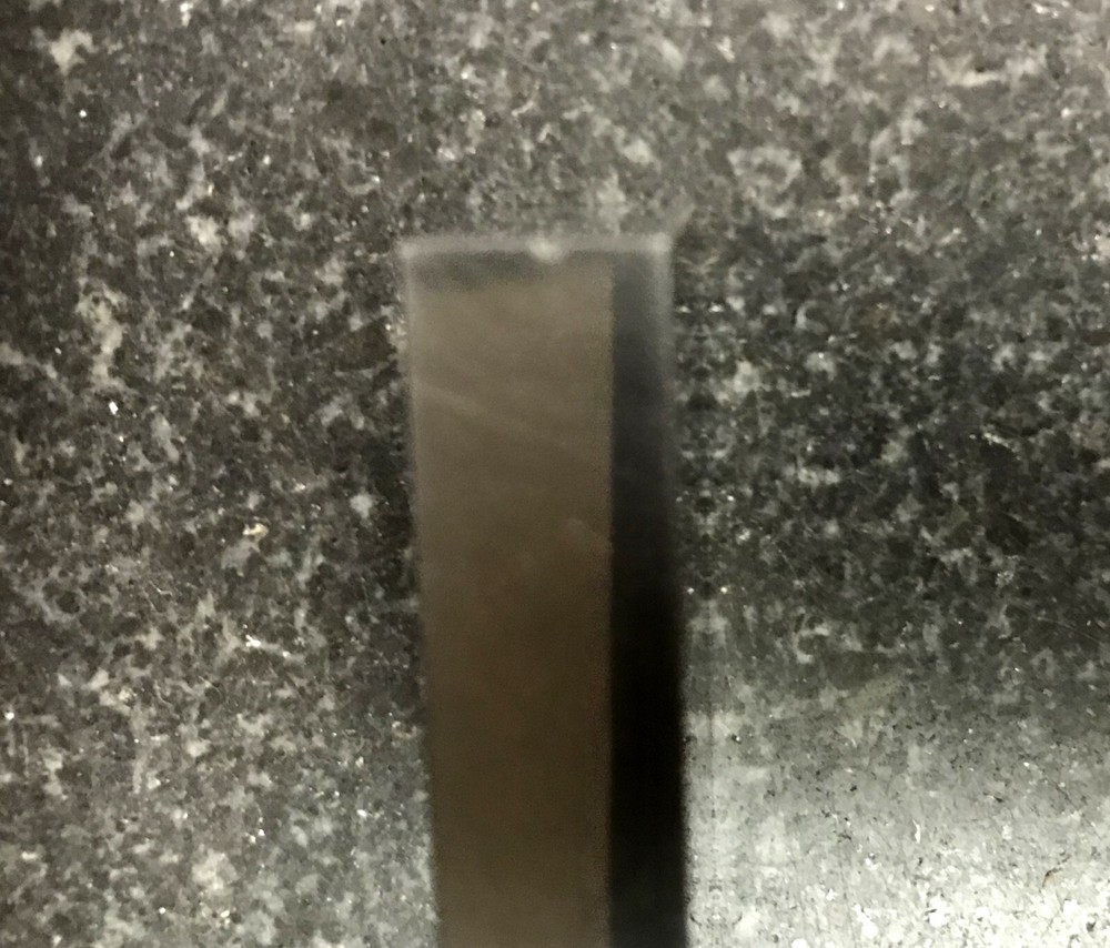 .7500 CARBIDE Gage Block Grade 2 Rectangular SOLID CARBIDE 1 Tiny Chip