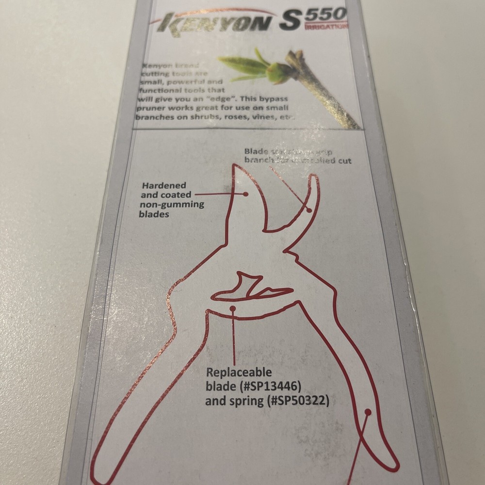 Kenyon S 550 Bypass Pruner Item #41403