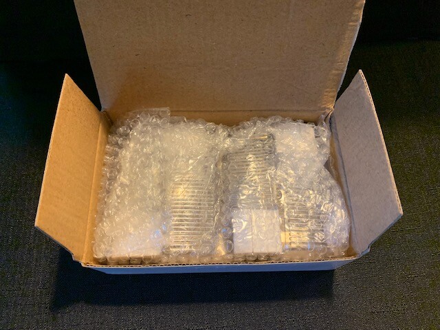 New 4 Pack White Automatic Sensor LED Night Lights - Standard USA PLUG