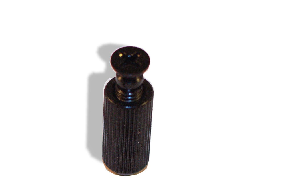 Hinge Posts 9 mm with 5 mm thread Black set of 2 Bitterroot 080654BK