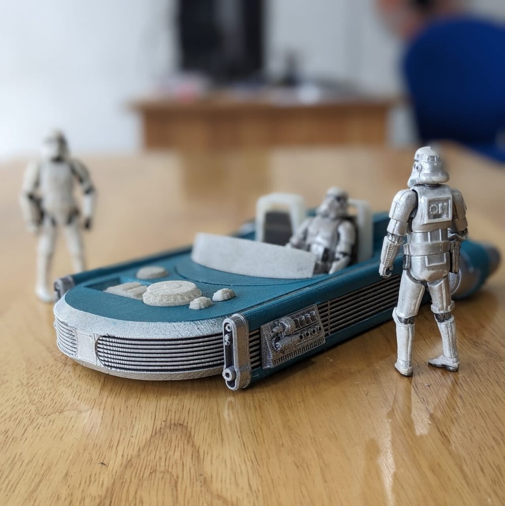 Pyke Speeder for 3.75 inch (1:18) Scale Action Figure Diorama