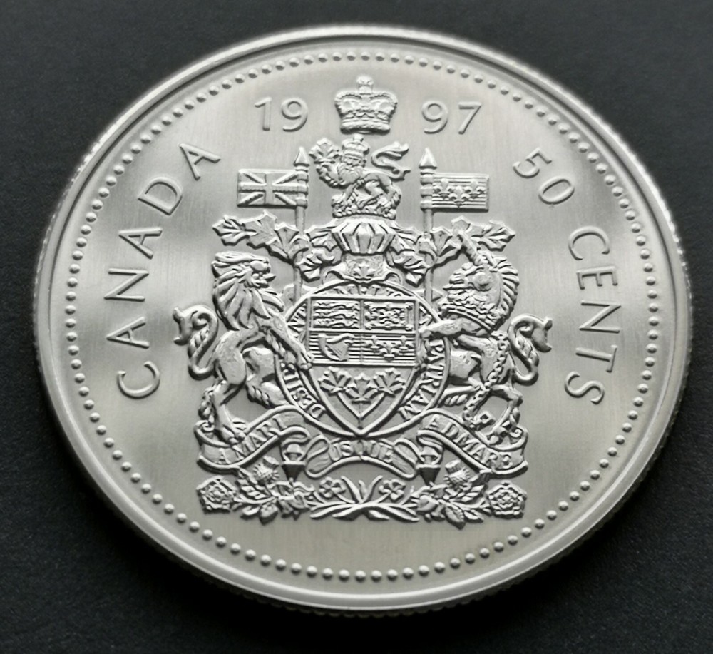*** CANADA  50  CENTS  1997  ***  SPECIMEN  ***