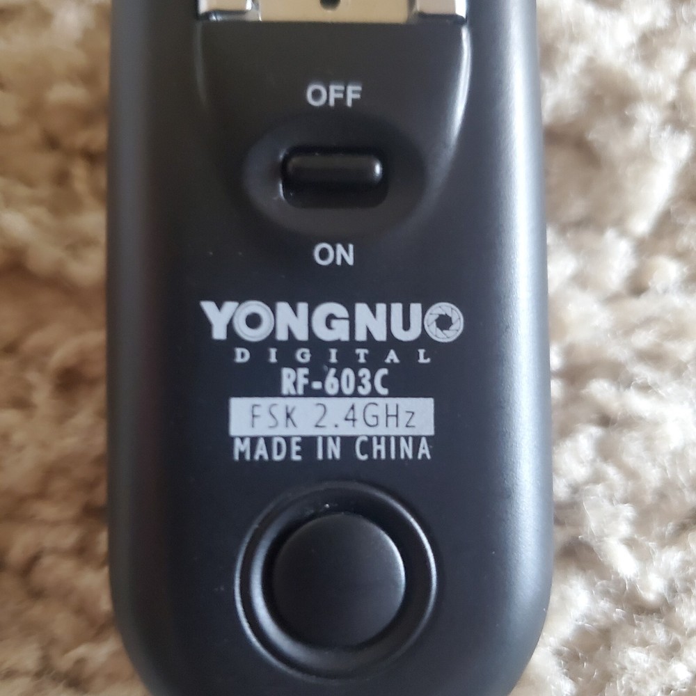 Yongnuo RF-603 C3 RF603 C3 Wireless Flash Trigger/Remote Bin I