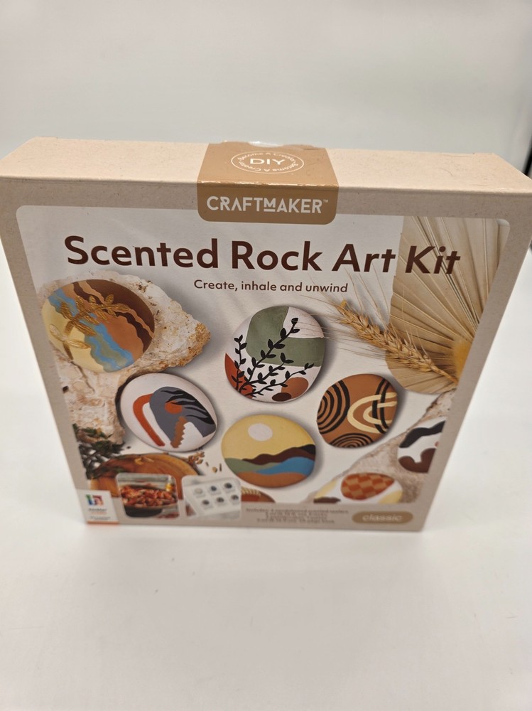 Craftmaker Everscent Scented Rock Art Kit DIY Classic Set New