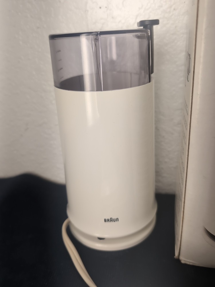 Braun KSM 2 Aromatic Coffee Grinder - White