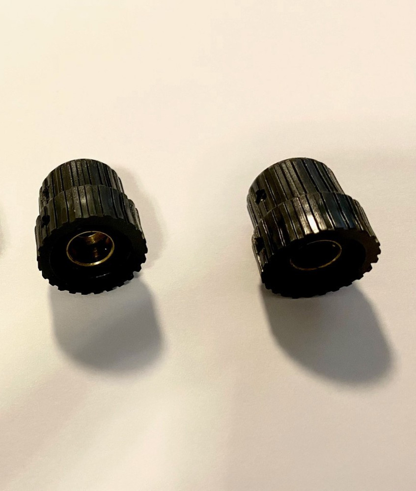 EMG Stacked Concentric Knob Set - Black