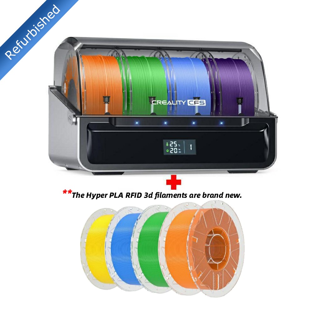【Refurbished】Creality CFS Filament System Auto Filament Identification+4KG RFID