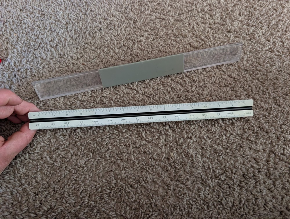 Charrette No.2608 Drafting Ruler