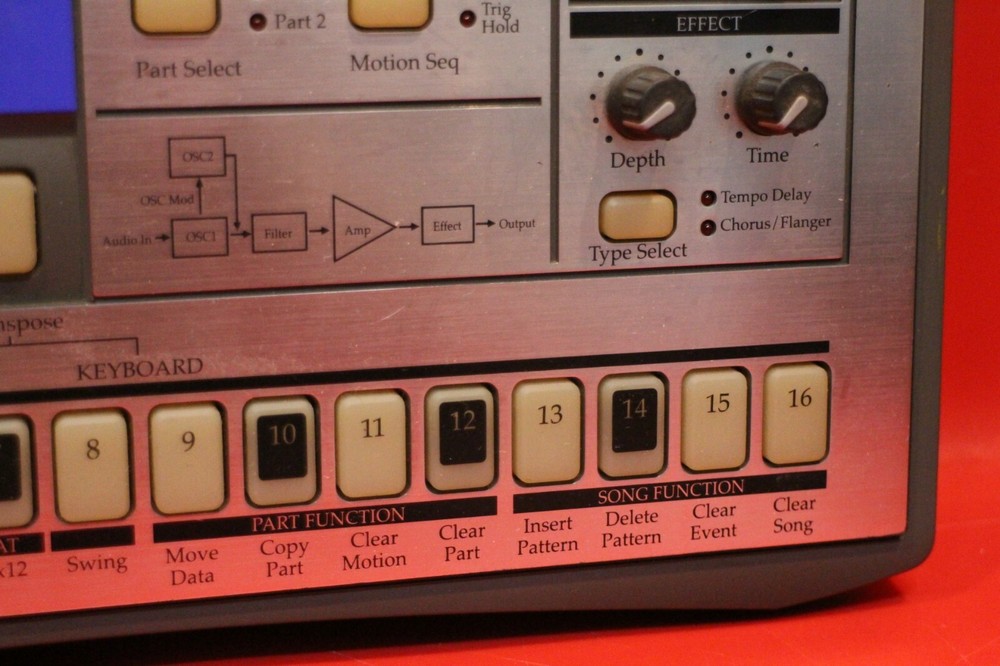 USED Korg Electribe EA-1 Analog Modeling Synth Sequencer EA 1 U846 200219