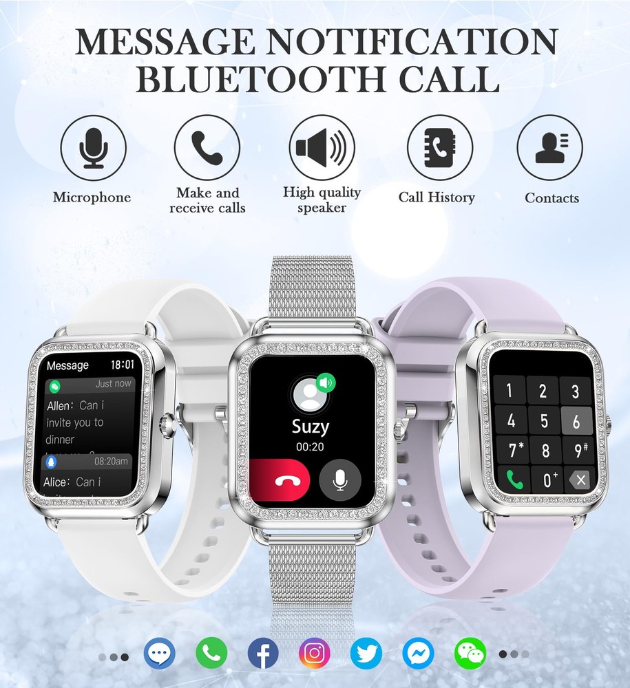 1.6'' Touch Screen for (Answer/Make ), Activity Trackers and Smartwatches wit...
