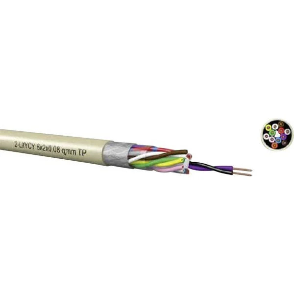 Kabeltronik 82040200000000 2-LifYCY TP Control and Command Cable 2 x 2 x 0.2
