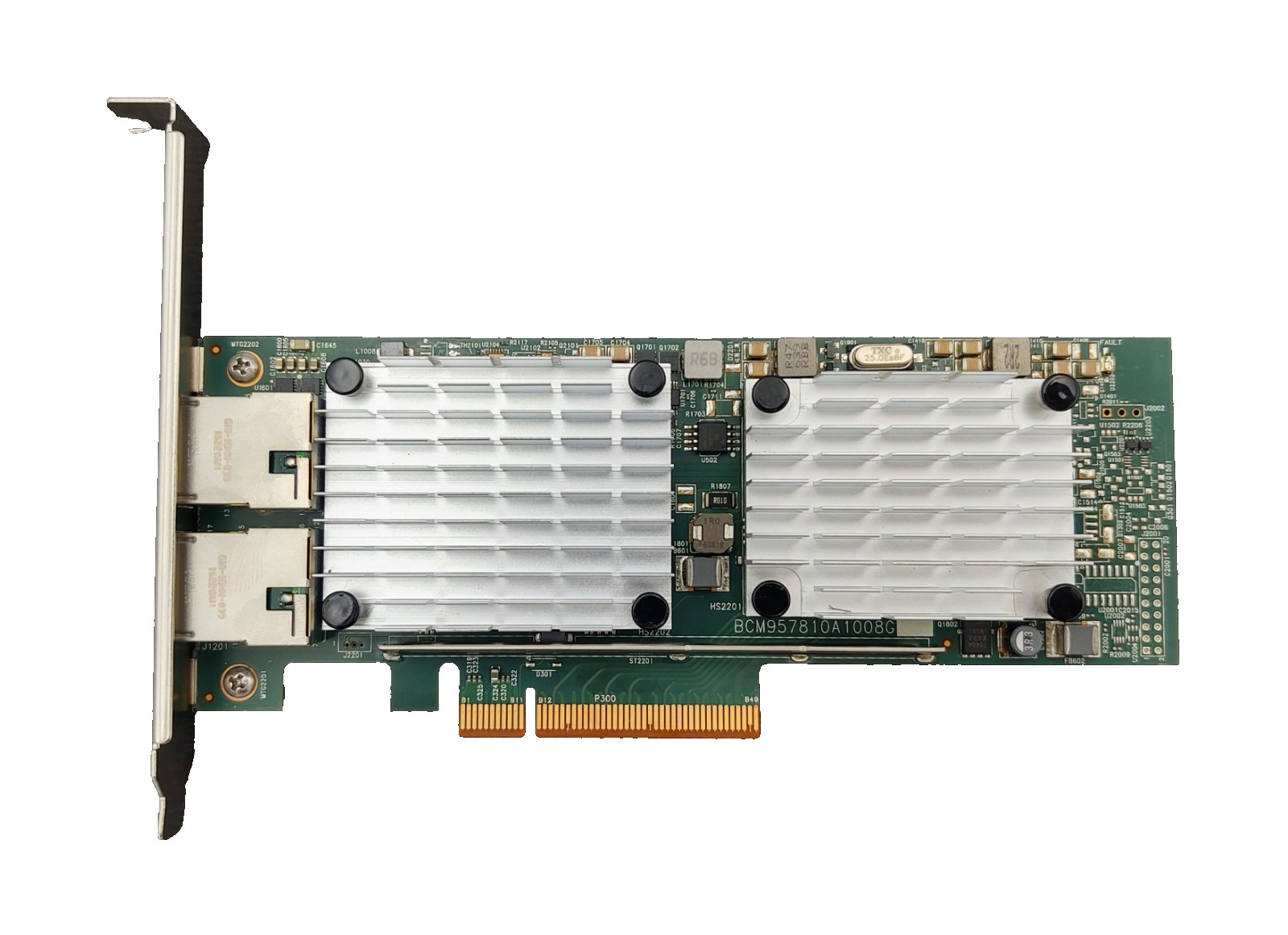 IBM 00E2718 PCIe2 2Port 10/1GbE BaseT RJ45 Adapter EN0W 00E2714 FH Bracket