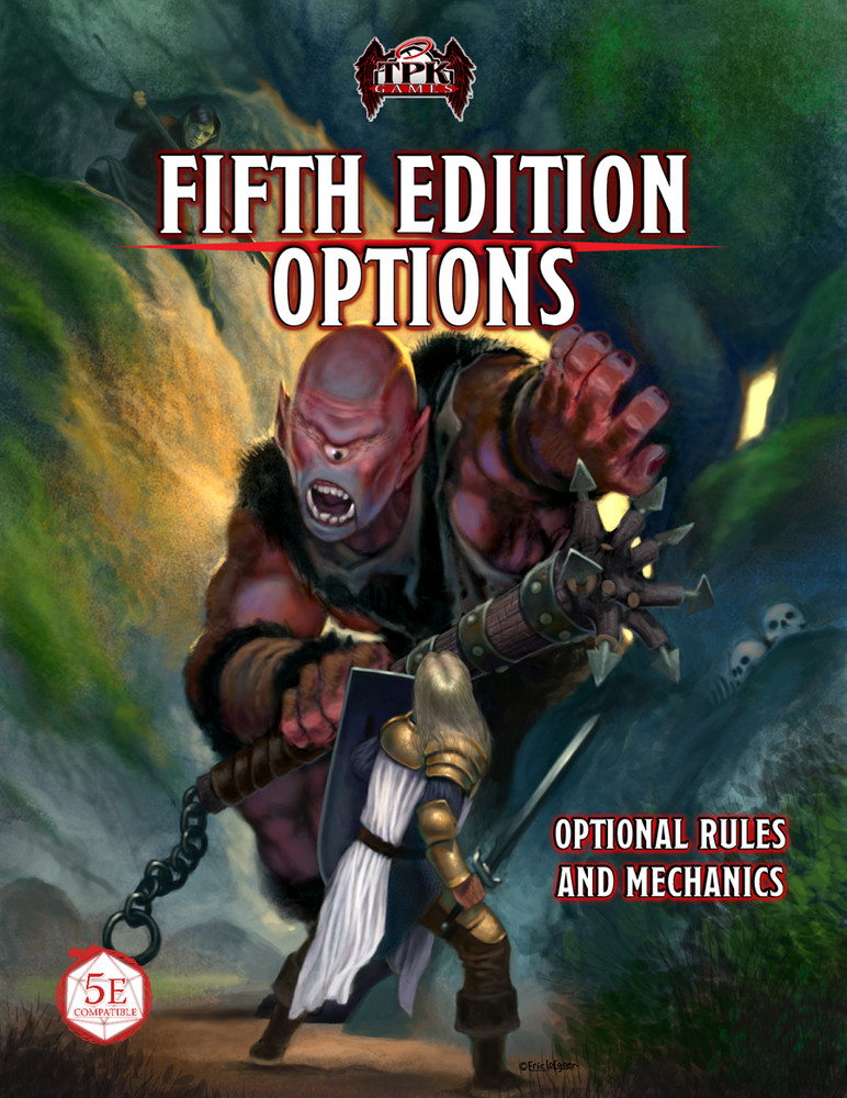Fifth Edition Options - (D&D compatible) 5E DnD Dungeons & Dragons RPG d20 AD&D