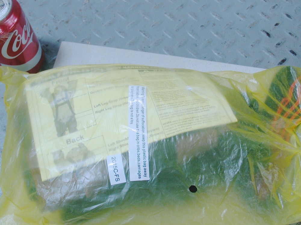 One full Body Harness Mdl#2015C-FS