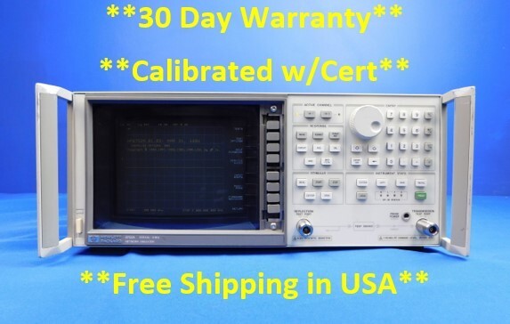 Agilent HP Keysight  8752A RF Network Analyzer 300 kHz to 1.3 GHz