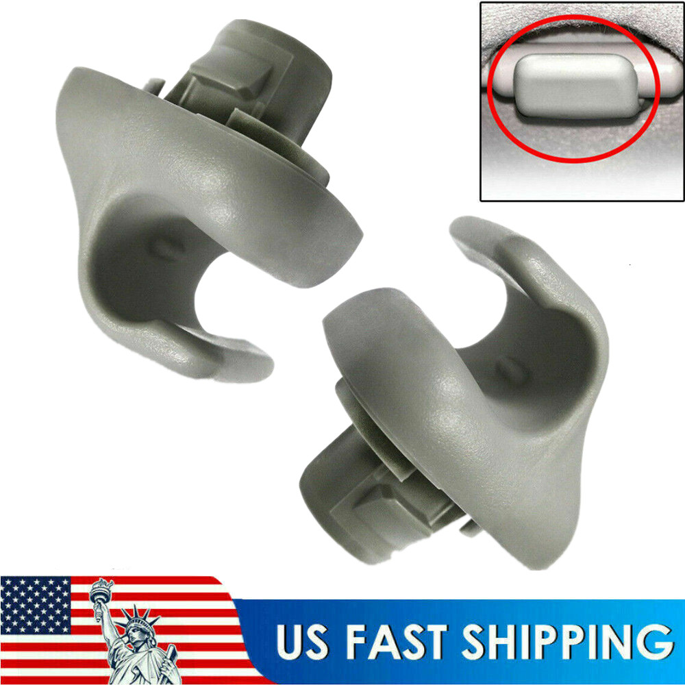 For Honda Civic Accord CR-V 88217S04003ZA 2X Sun Visor Bracket Hook Clips Hanger