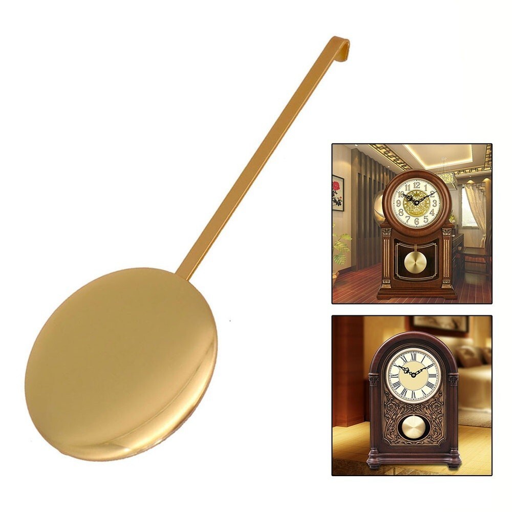 Customizable Golden Pendulum for DIY Wall Clock Unleash Your Creativity
