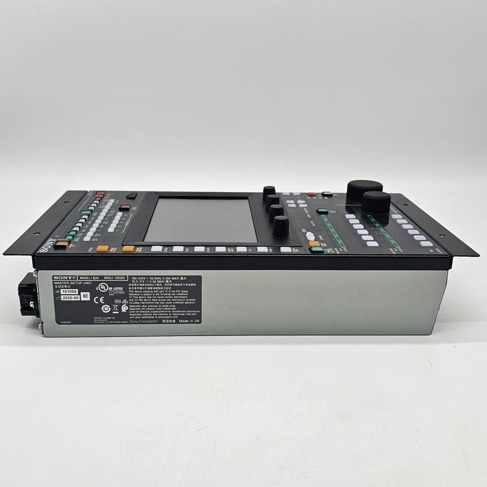Sony MSU-3500 Master Setup Unit Half Rack Multi Camera Remote