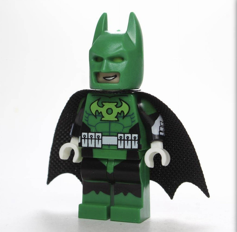 Green Lantern Batman DC with ring Custom Minifigure