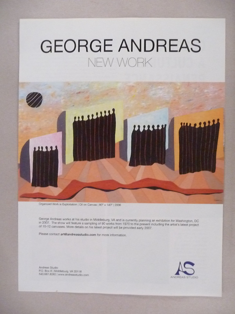George Andreas MAGAZINE AD - 2007