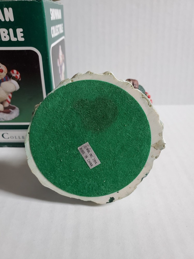 1994 Windsor Collection Snowman Figurines Set