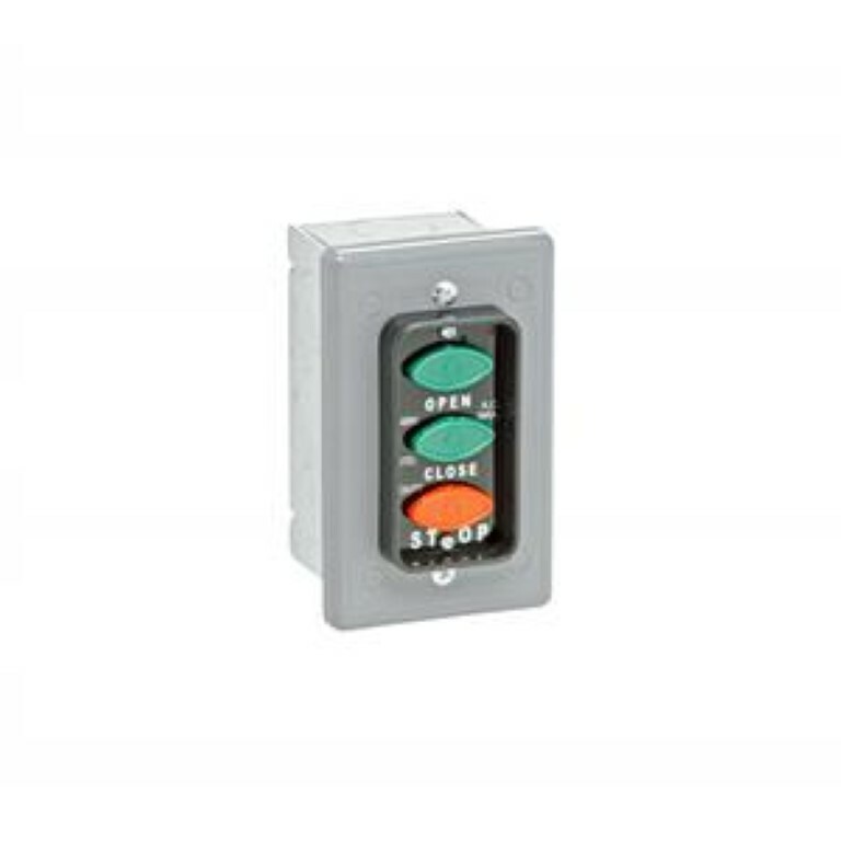MMTC LCE-3 3 Button Interior Control Station Single Gang OPEN/CLOSE/STOP Flush