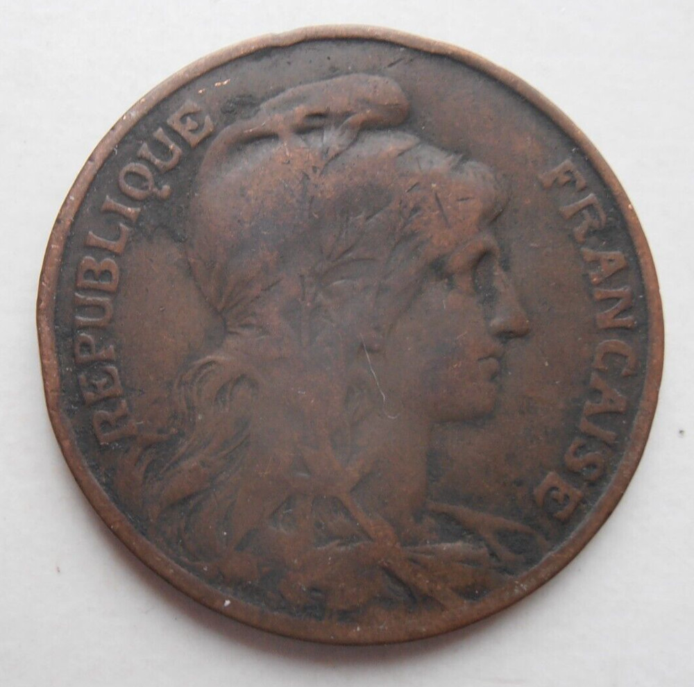 FRANCE 10 CENTIMES 1907