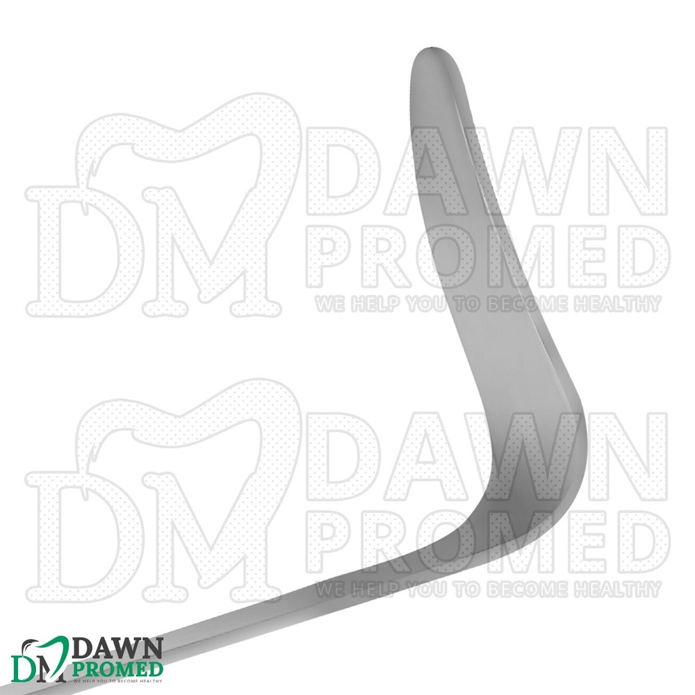 Deaver Retractor 1" x 9" Double Ended Solid Handle Surgical Instrument German Gr