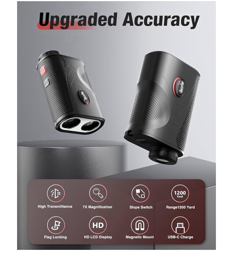 Sprobil Laser Rangefinder Scope with Slope and Protective Case, Multi-use, NIB
