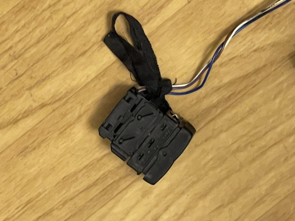 BMW E39 E38 Driver Side Seat Switch Connector Pigtail Harness Depth Adjustment