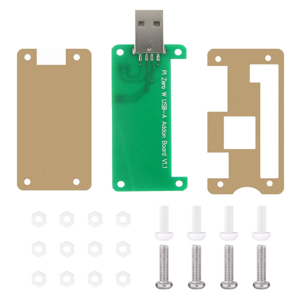 USB Dongle Board for Raspberry Pi Zero/Zero W/Zero 2/Zero 2W, BadUSB-Compatib...