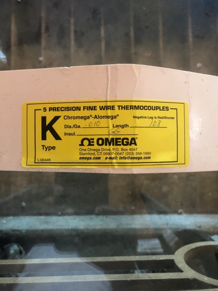 Omega Precision Fine Wire Thermocouples - Copper/Constantan (2 PER PACK)