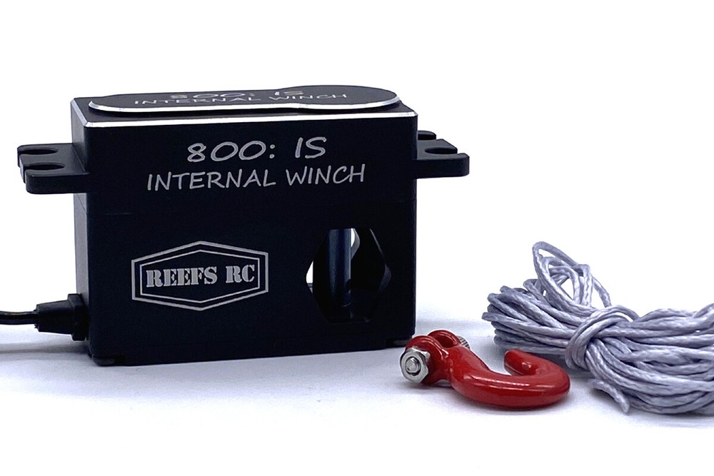 REEFs RC 800 IS INTERNAL SPOOL WINCH SERVO with built in controller LowPro hv