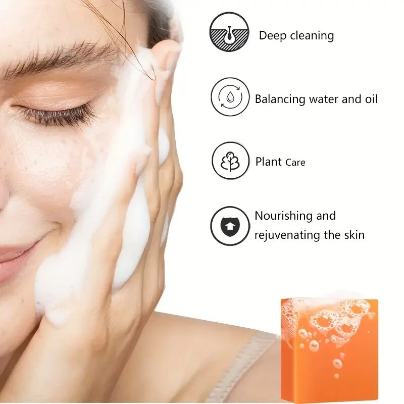 1-5 Kojic Acid Soap Dark Spot Whitening Turmeric Skin Bleaching Lightening 100G