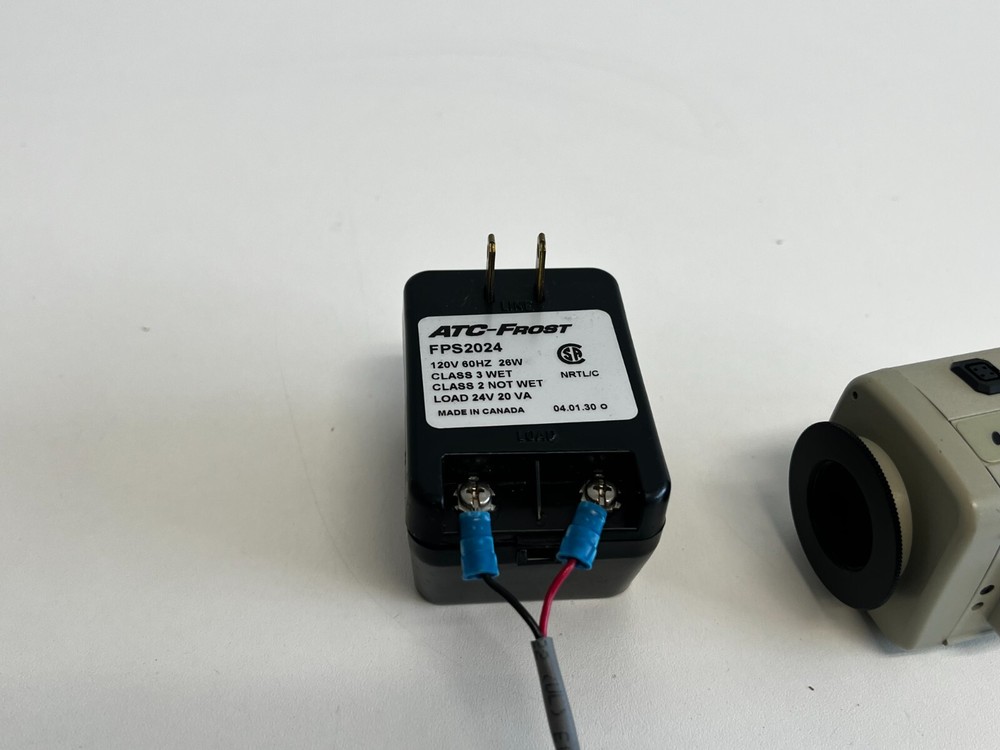 National Electronics CCB B/W Camera with Power Supply