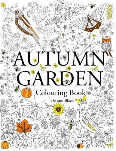 Autumn Garden: Colouring Book