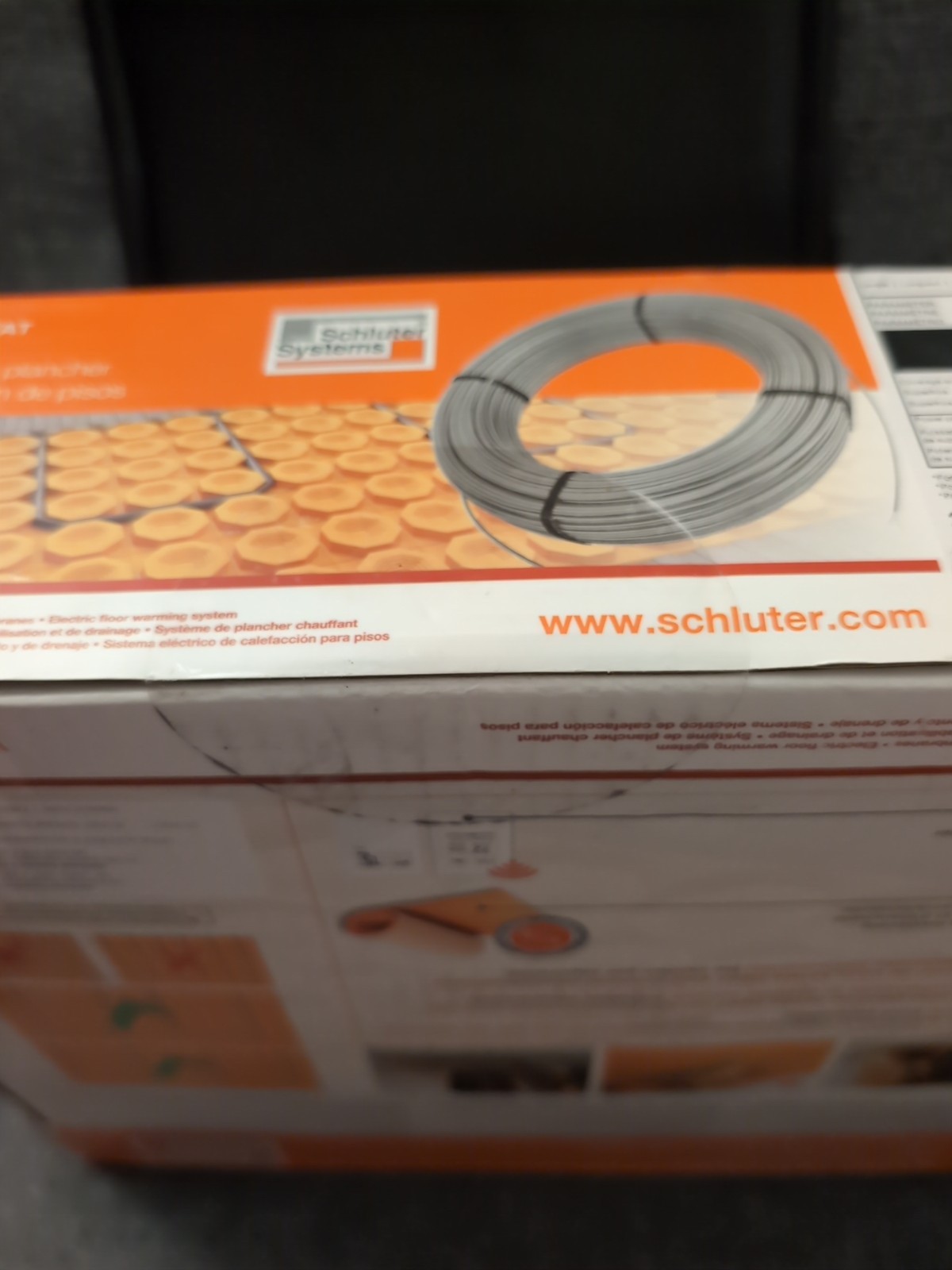 Schluter Ditra-Heat Cable 240V - 141 ft. (42.6 SqFt) DHEHK24043