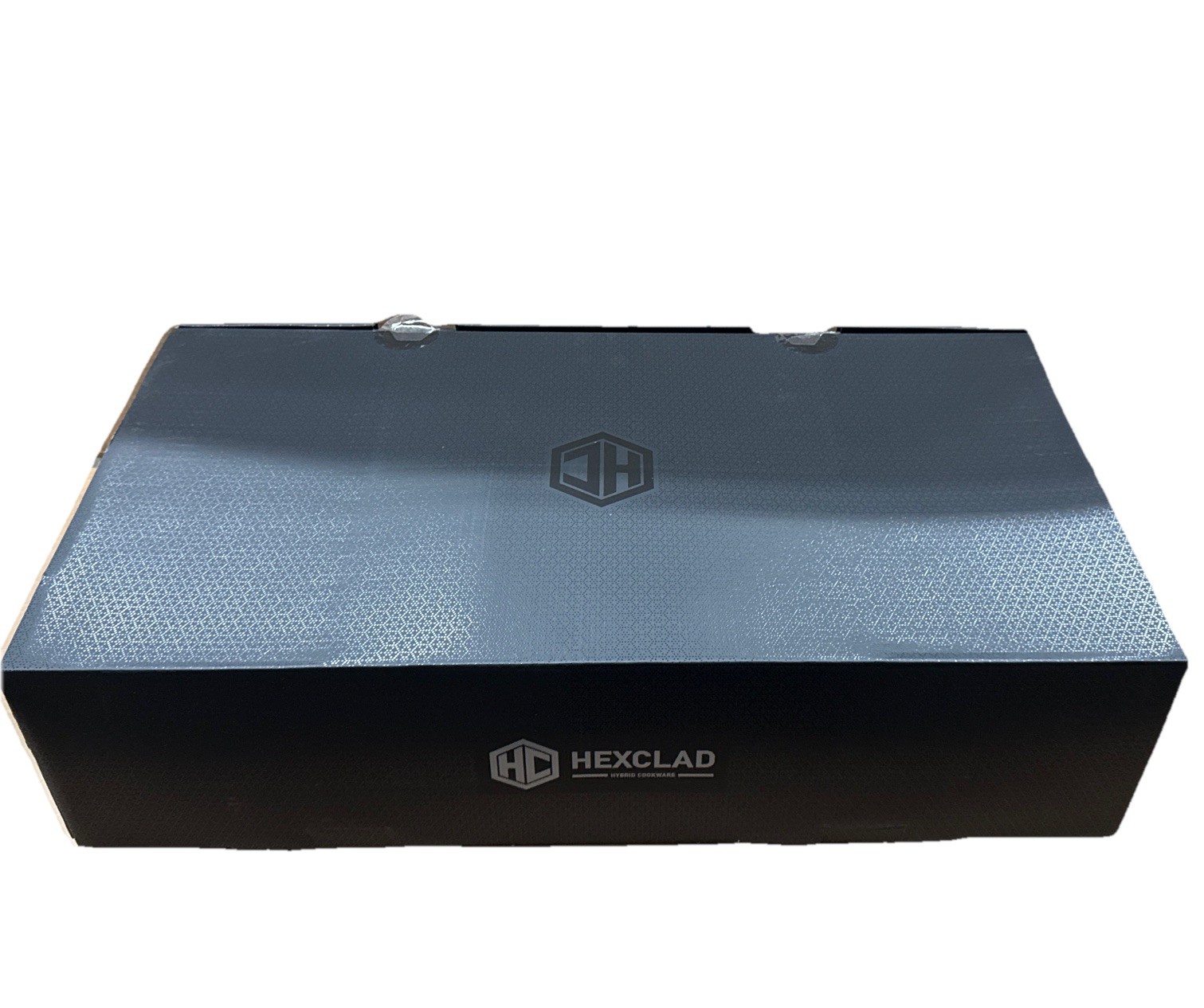 HexClad HC7 Hybrid Commercial Cookware, 7 Pieces Pan Lid and Wok Set, NEW