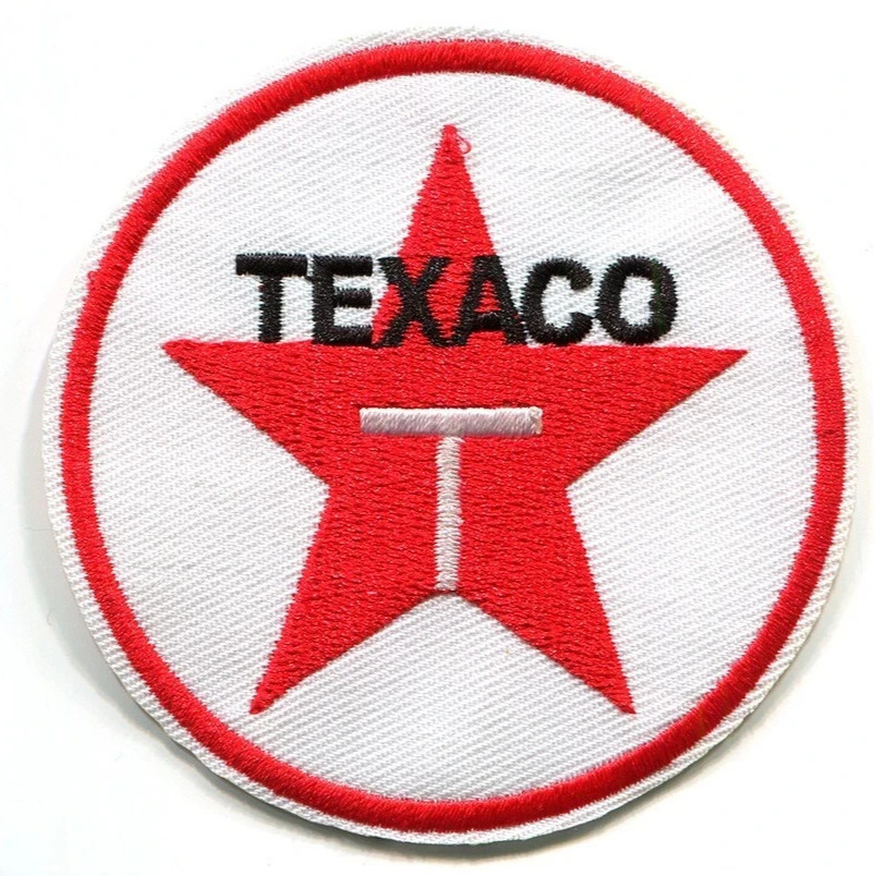 Texaco vintage logo (iron on embroidered patch)
